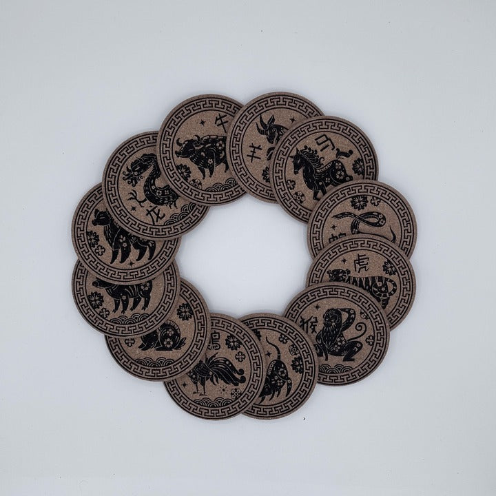 Zodiac Coaster Set of 12